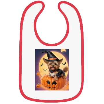 Discover halloween yorkshire in a pumpkin Bibs