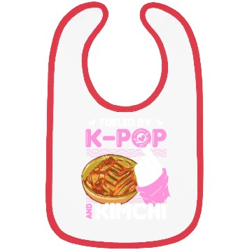 Discover Kimchi Lovers Korean Cuisine Food Gifts Bibs