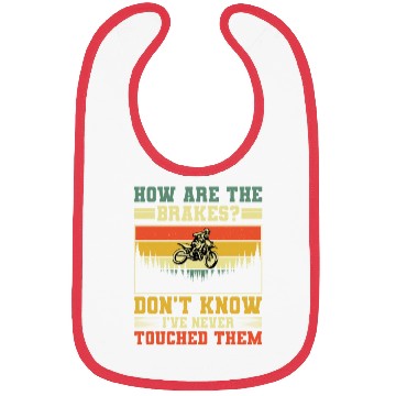 Discover Retro Dirt Bike Motocross Gift Motocross Ride Bibs