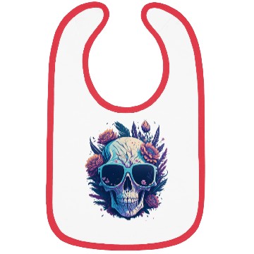 Discover Floral Skull | C16 Bibs