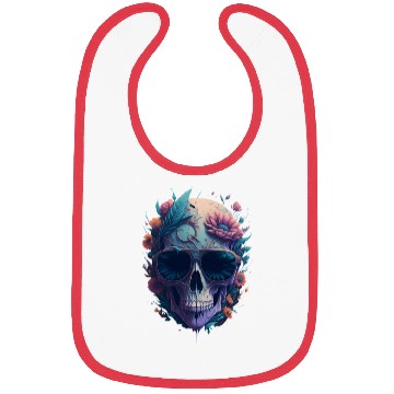 Discover Floral Skull | C13 Bibs