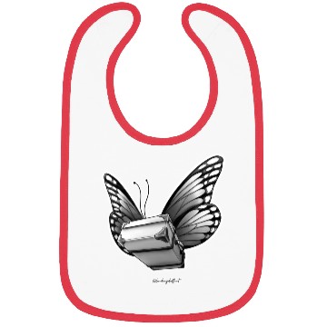 Discover Monarch Travel Bug - Travel Bug Series Bibs