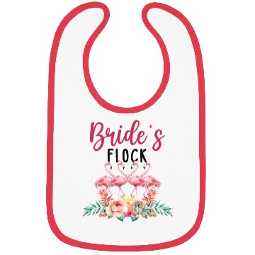 Discover Brides Flock Flamingo Tribe Bachelorette Party Bibs