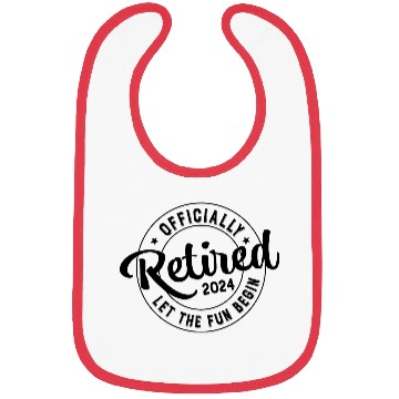 Discover Retired nurse 2024 Bibs