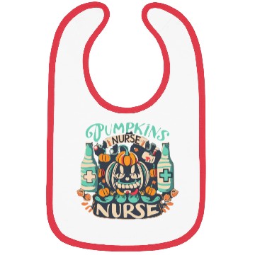 Discover Pumpkin Nurse Bibs