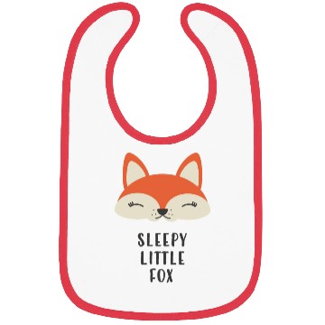 Discover SLEEPY LITTLE FOX Bibs