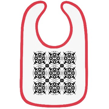 Discover Umbrella tile Black Bibs