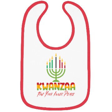 Discover Celebrate Kwanzaa, Embrace your Inner Peace Bibs