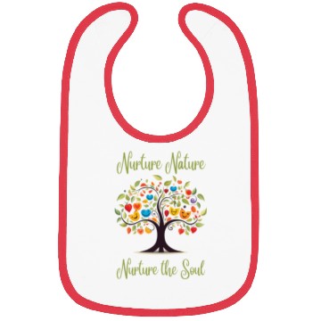 Discover Colorful Tree Therapy Bibs