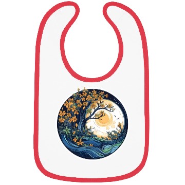 Discover The Majestic Beautiful Spring Tree Bibs