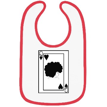 Discover Black Queen Bibs