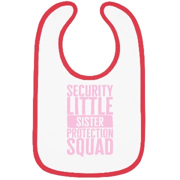 Discover Siblings Bibs, Security Little Sister Protection