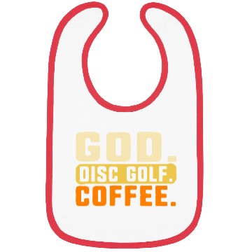 Discover Disc Golf Bibs, God Disc Golf Coffee Vintage