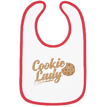 Discover Cookie Lady Confectioner Cake Bibs