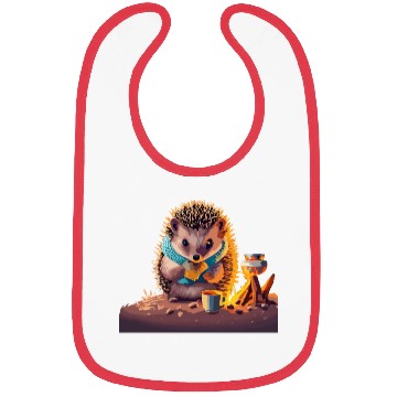Discover Campfire Hedgehog Bibs