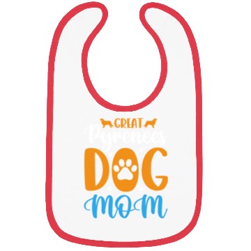 Discover Proud Great Pyrenees Dog Mom Bibs
