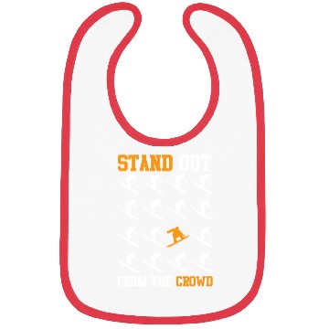Discover Snowboarder Freestyle Stand Out Snow Slope Bibs