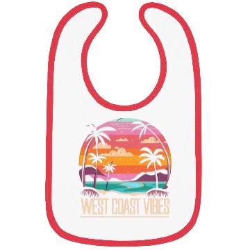 Discover Tranquil beach at sunset West Coast Vibes Bibs