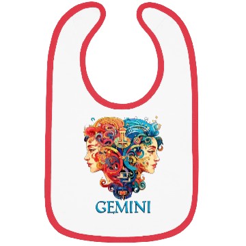 Discover Embrace Your Gemini Identity: Gemini Pride Bibs