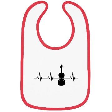 Discover Violin Pulse Line Bibs