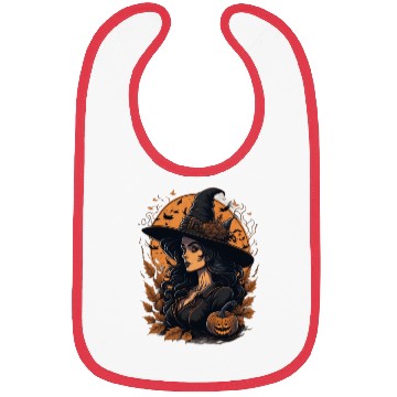 Discover hallowen witch design 27 Bibs