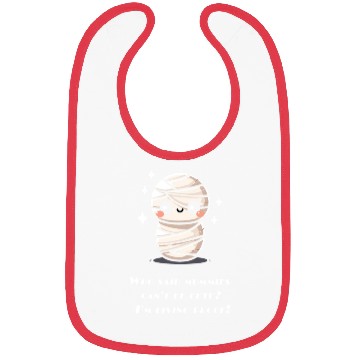 Discover Cute Little Halloween Mummy Bibs