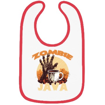 Discover Zombie Java Coffee and Halloween Bibs