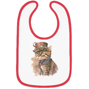 Discover Steampunk Cat Bibs