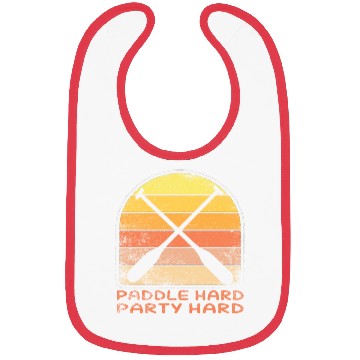 Discover Dragon Boat Paddle Hard Party Hard Bibs