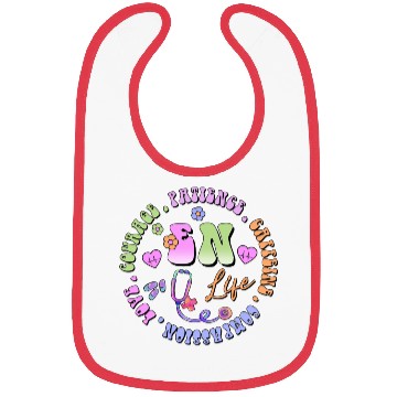 Discover Emergency Nurse circle Bibs