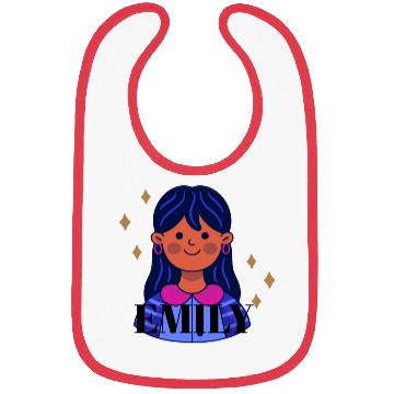 Discover emily name Bibs