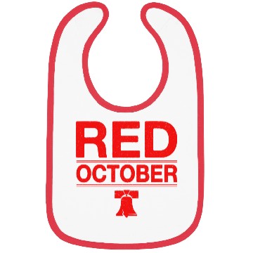Discover Vintage Philadelphia Red October Philly Bibs