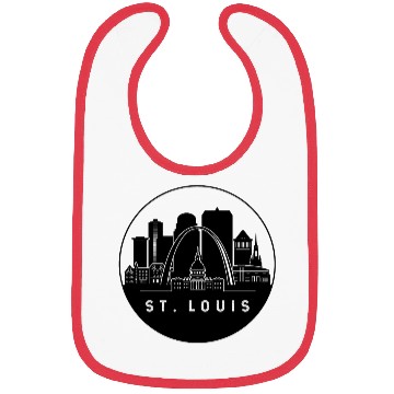 Discover St. Louis Missouri Skyline Bibs