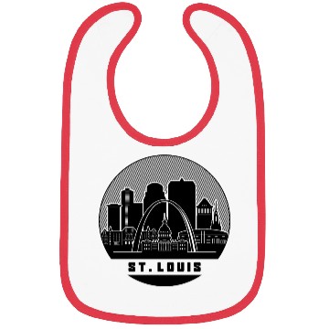 Discover St. Louis Missouri Skyline Bibs