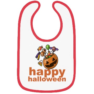 Discover halloween candy royalty free stock design Bibs