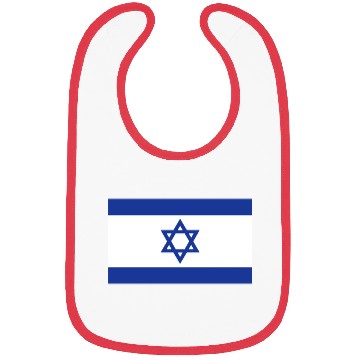 Discover Flag of Israel X 300 Bibs