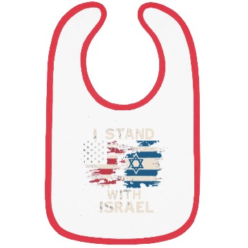 Discover I Stand With Israel Patriotic Bibs