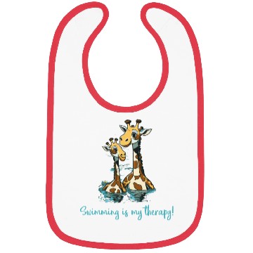 Discover swimming is my therapy - lifeguard Bibs