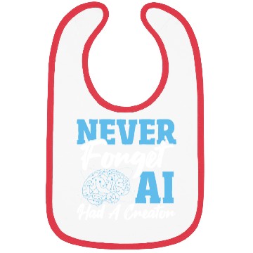 Discover Robot AI Computer Scientist AI Machine Learning Bibs