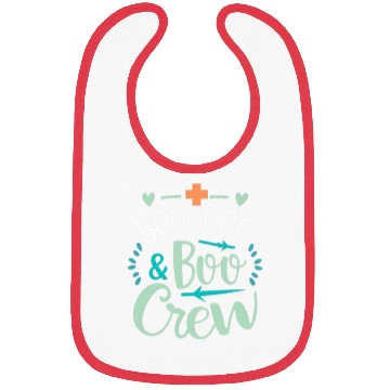 Discover Boo Boo Crew Ghost Halloweent-chirt Bibs