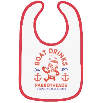 Discover Boat DRINKS Bibs