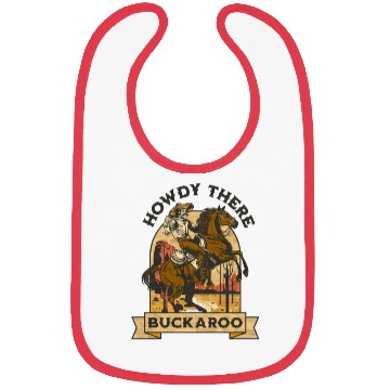 Discover Howdy There Buckaroo Bibs