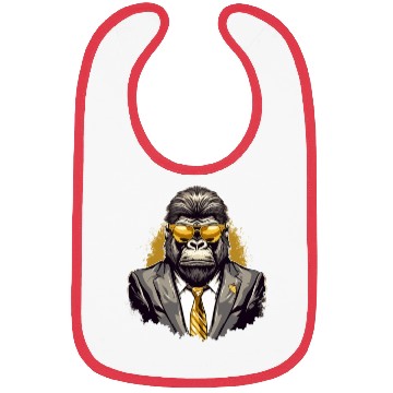 Discover Mafia gorilla Bibs