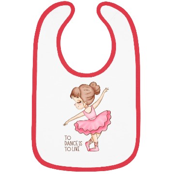 Discover To Dance Is To Live : Charles Schulz Quotes Bibs