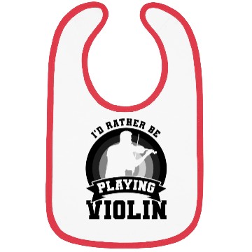 Discover Violin Player Quote Bibs