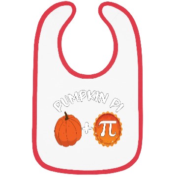 Discover Pumpkin Pi Math Bibs Funny Halloween Thanksgiving