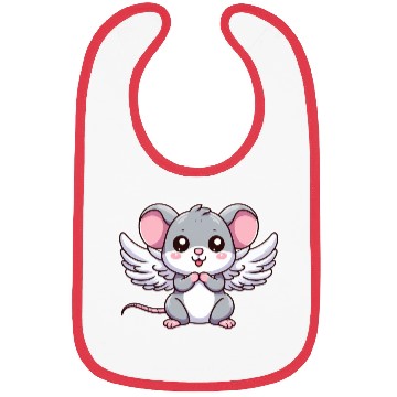 Discover Mouse Angel Wings Bibs