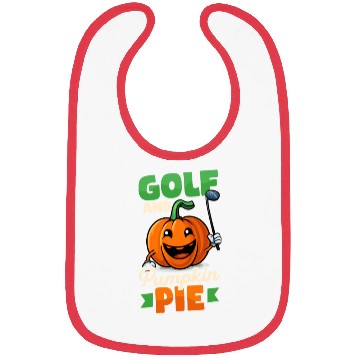 Discover Thanksgiving Golf Golf And Pumpkin Pie Bibs