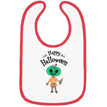 Discover Halloween pumpkin teacher Bibs