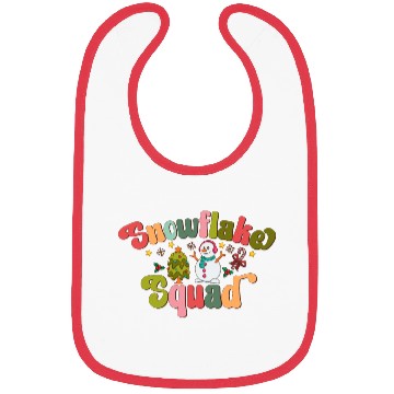 Discover Snowflake Squad Bibs